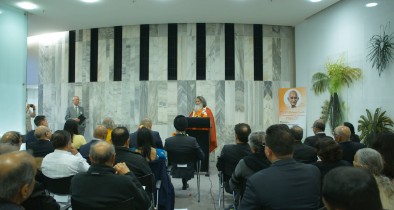 Vishwaguruji in New Zealand Parliament