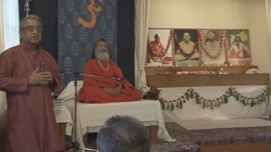 Satsang at Raumati ashram (3/4)