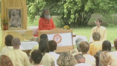 Swamiji's afternoon satsang from Strilky, 15th of July 2010