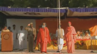 India's Republic Day celebration with Swamiji in Jadan - Part one