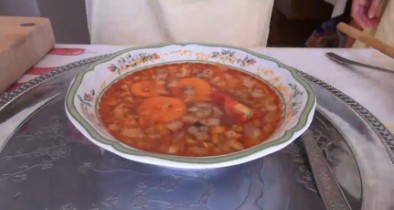 Vegetable Soup-Vegetarian cooking lessons - 4, Vep