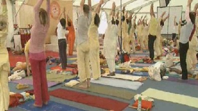 Afternoon Yoga practice, Umag, Croatia, 26th of september