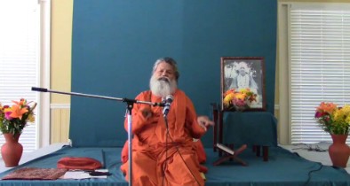 Meditation with Swamiji