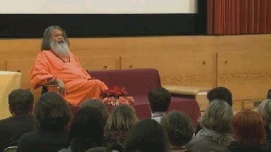 Swamijis public lecture in Salzburg, Austria